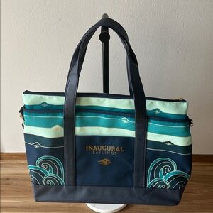 Disney Treasure Cruise Exclusive Navy, Gold and Teal Tote Bag